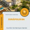 Apostila Auxiliar De Serviços Gerais Prefeitura de Eunápolis BA 2024