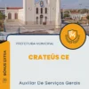 Apostila Auxiliar De Serviços Gerais Prefeitura de Crateús CE 2024