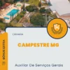 Apostila Auxiliar De Serviços Gerais Câmara de Campestre MG 2024