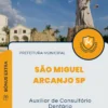 Apostila Auxiliar de Consultório Dentário Prefeitura de São Miguel Arcanjo SP 2024