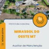 Apostila Auxiliar de Manutenção Prefeitura de Mirassol do Oeste MT 2024