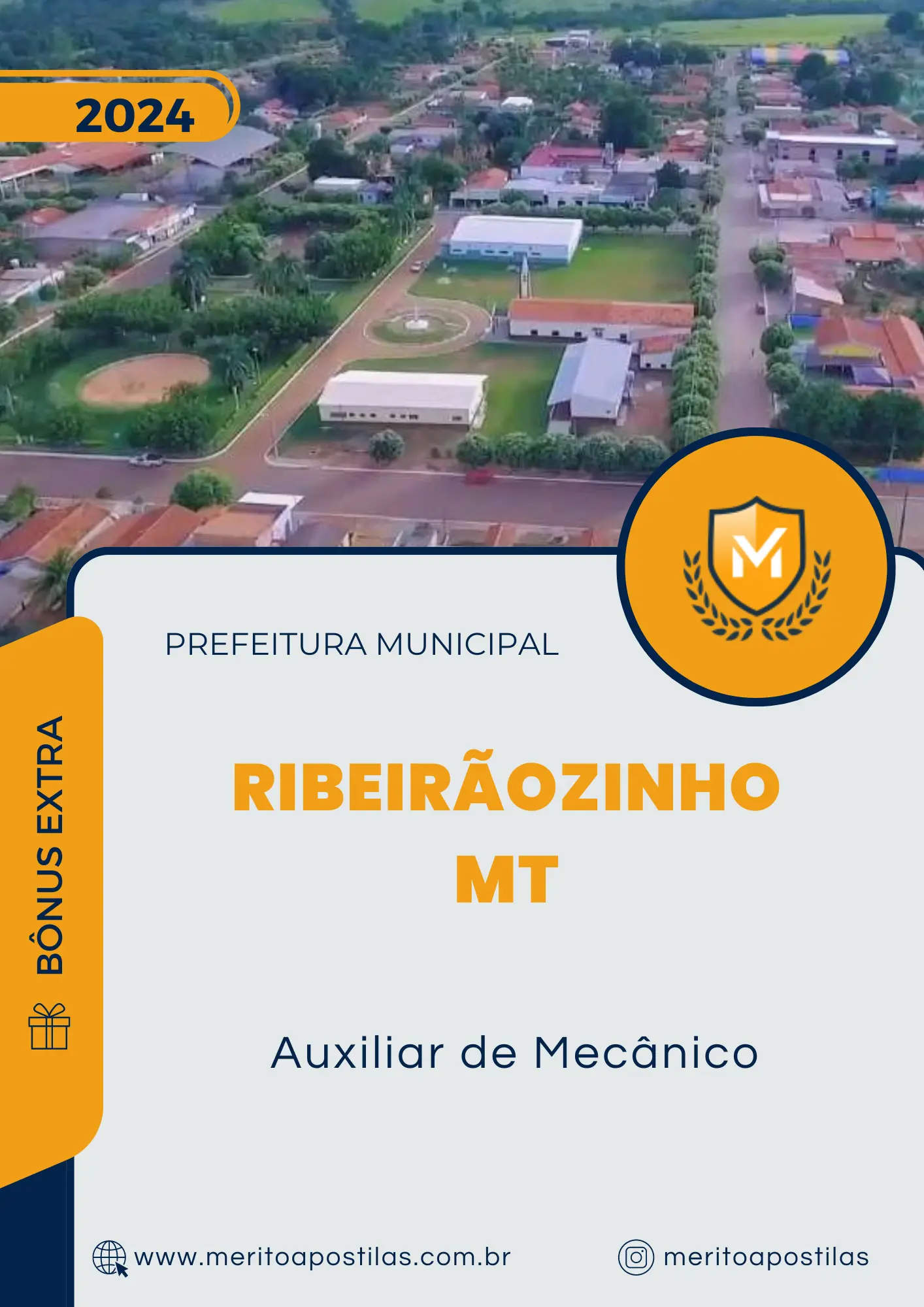 Apostila Auxiliar de Mecânico Prefeitura de Ribeirãozinho MT 2024