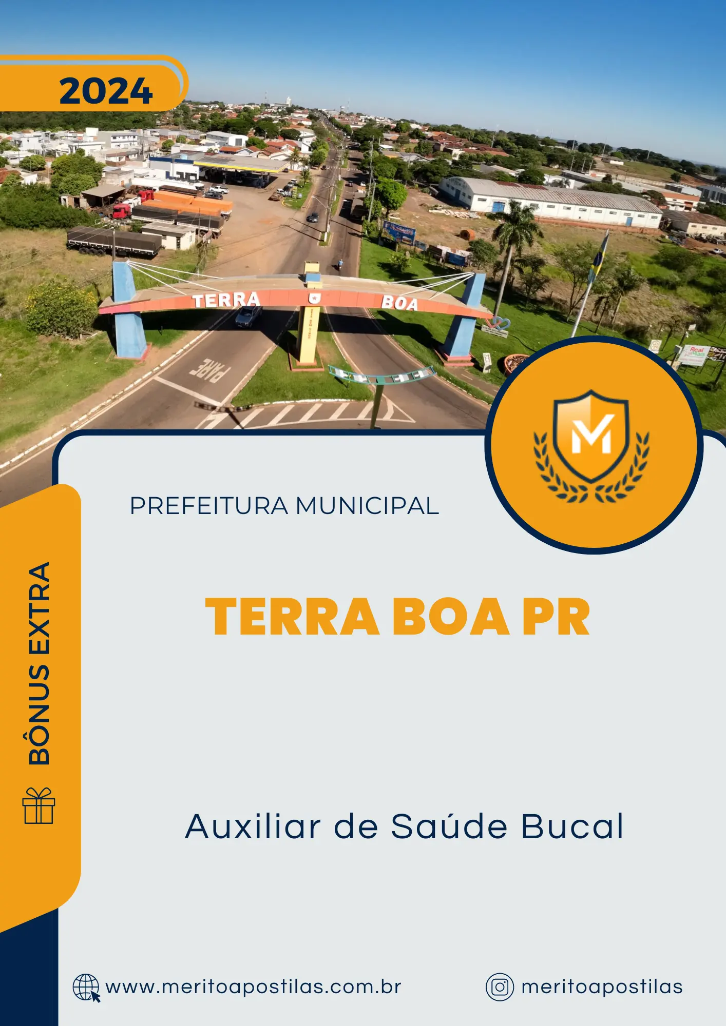 Apostila Auxiliar de Saúde Bucal Prefeitura de Terra Boa PR 2024