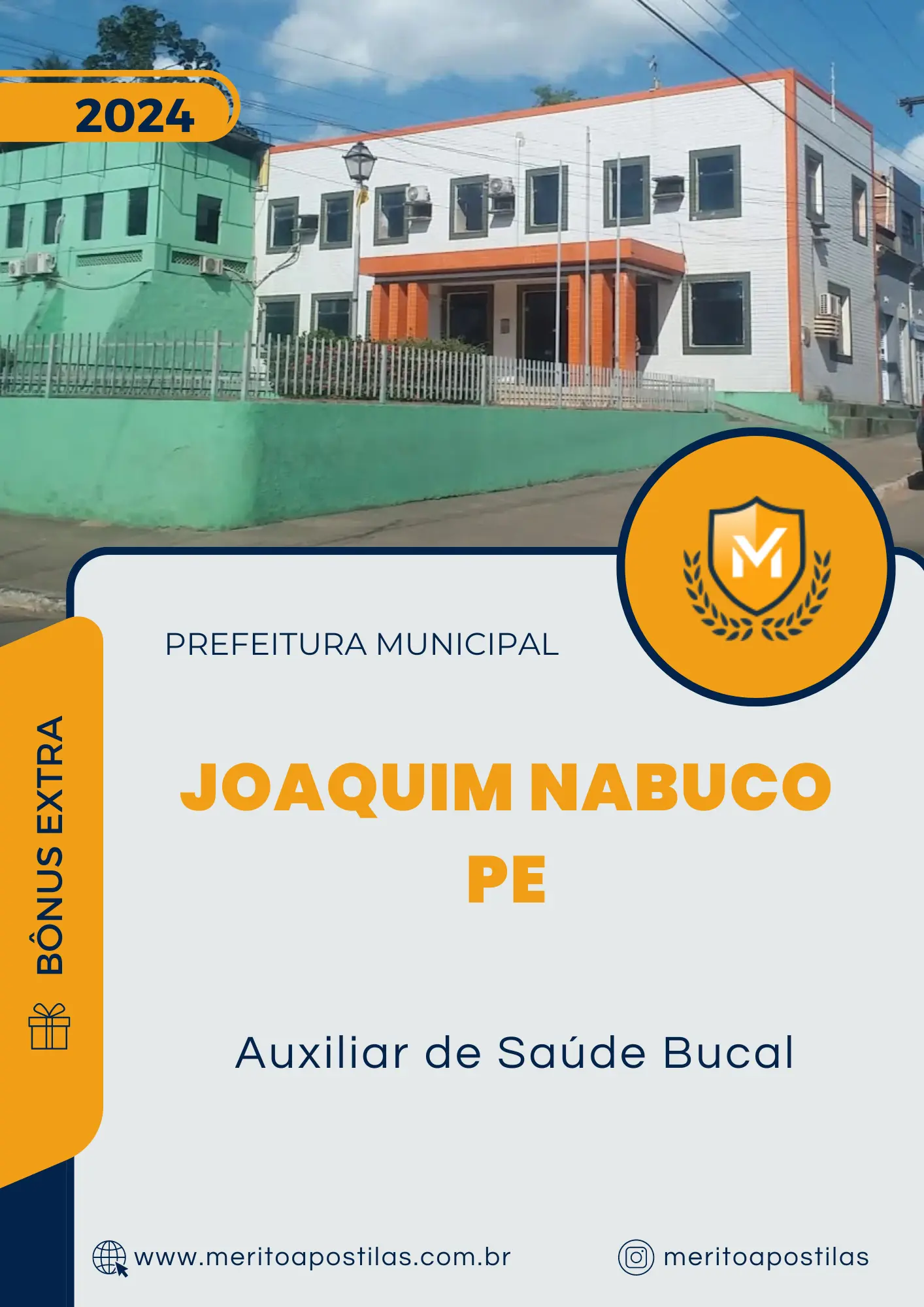 Apostila Auxiliar de Saúde Bucal Prefeitura de Joaquim Nabuco PE 2024