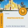 Apostila Auxiliar de Serviços Gerais Câmara de Pentecoste CE 2024