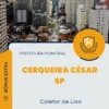 Apostila Coletor de Lixo Prefeitura de Cerqueira César SP 2024
