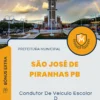 Apostila Condutor De Veículo Escolar D Prefeitura de São José de Piranhas PB 2024