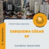 Apostila Condutor Socorrista Prefeitura de Cerqueira César SP 2024
