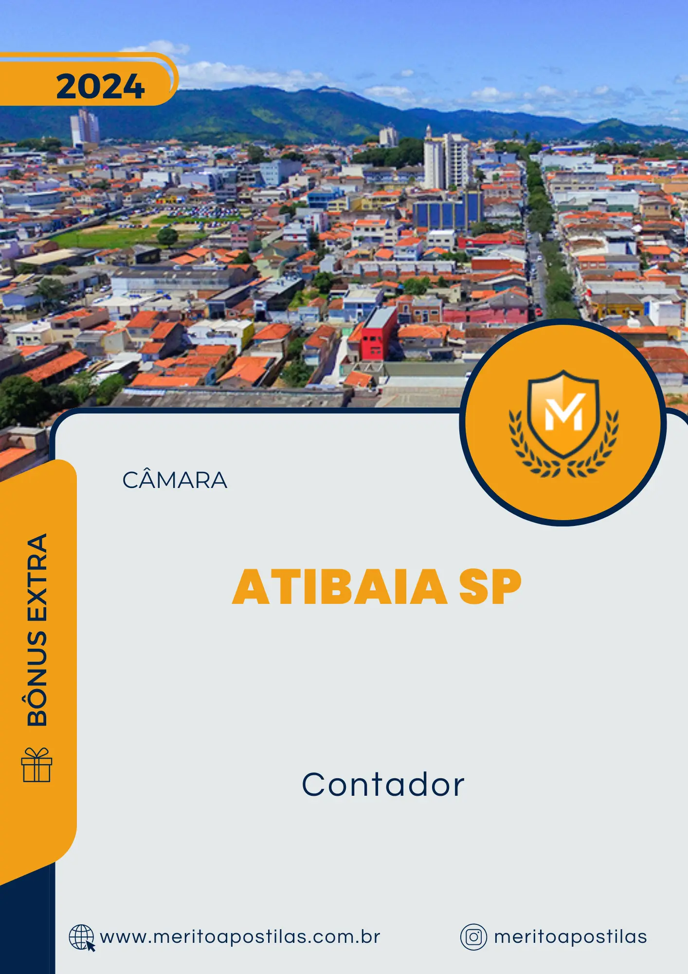 Apostila Contador Câmara de Atibaia SP 2024