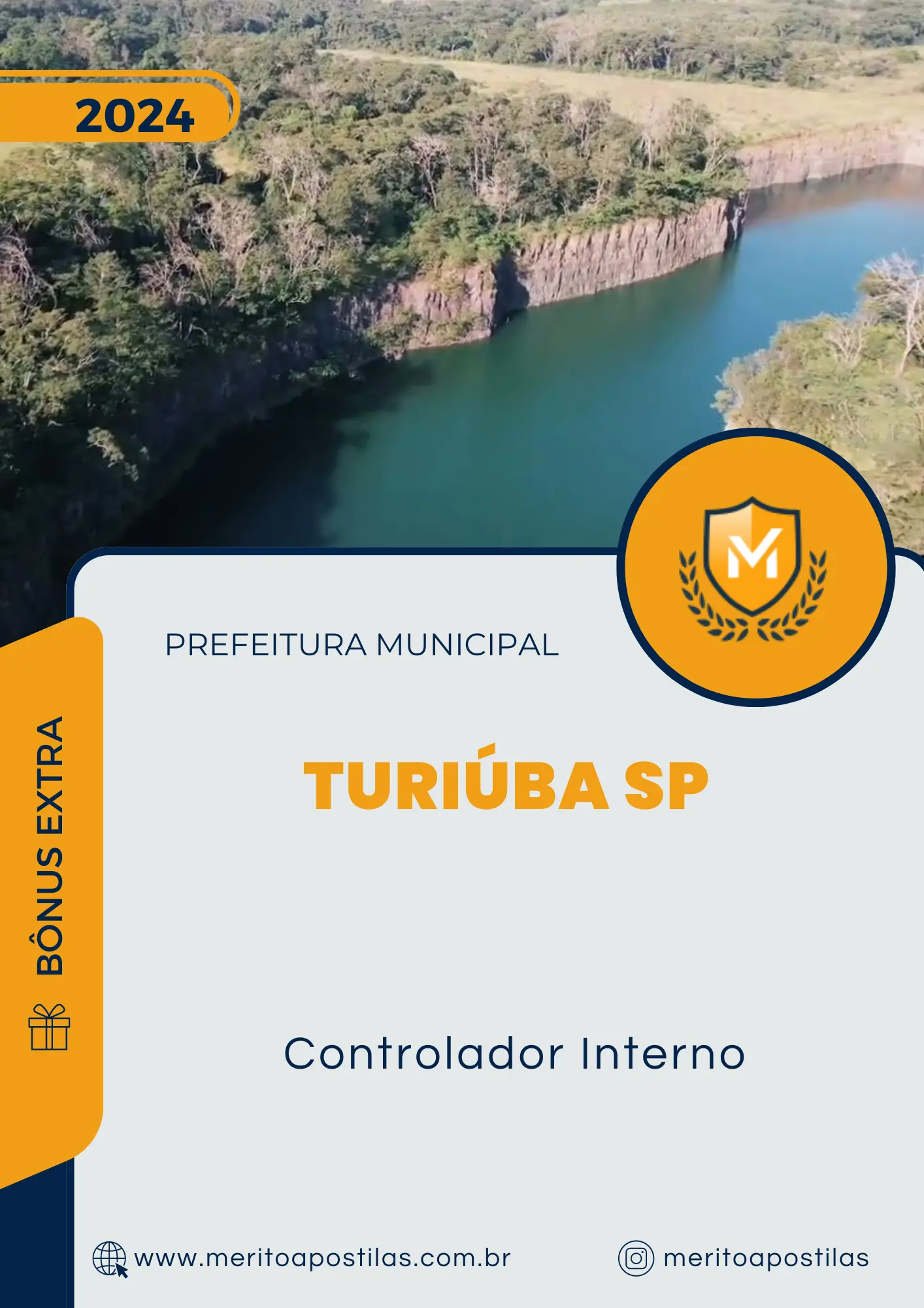 Apostila Controlador Interno Prefeitura de Turiúba SP 2024