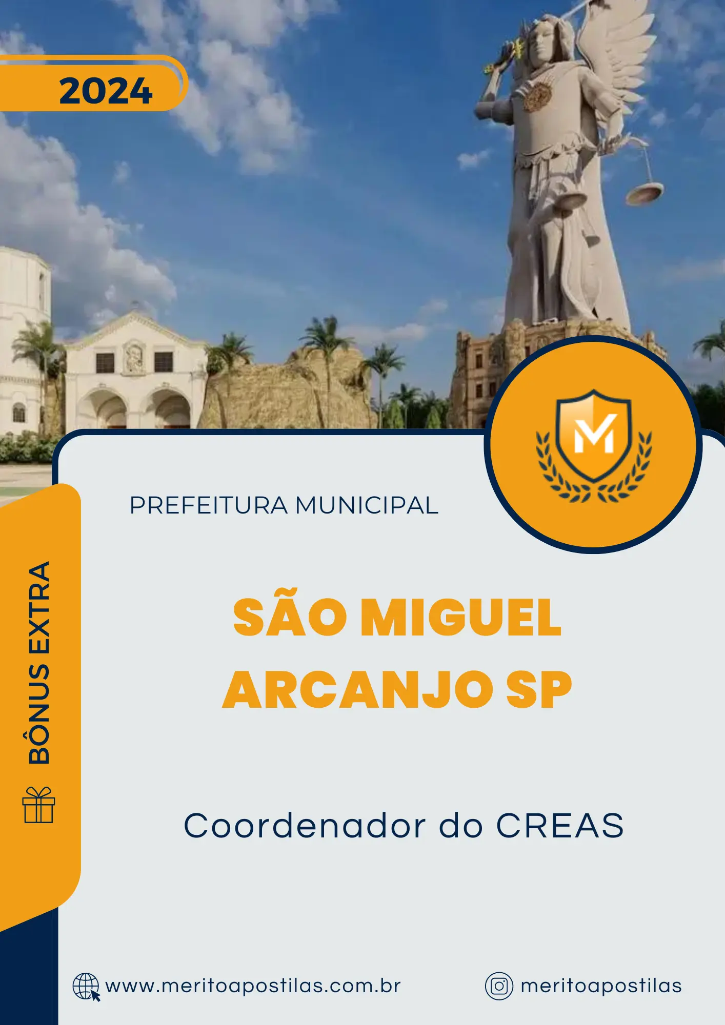 Apostila Coordenador do CREAS Prefeitura de São Miguel Arcanjo SP 2024