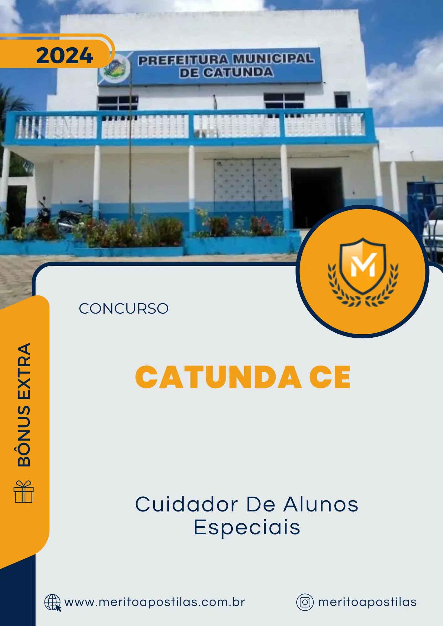 Apostila Cuidador De Alunos Especiais Concurso Catunda CE 2024