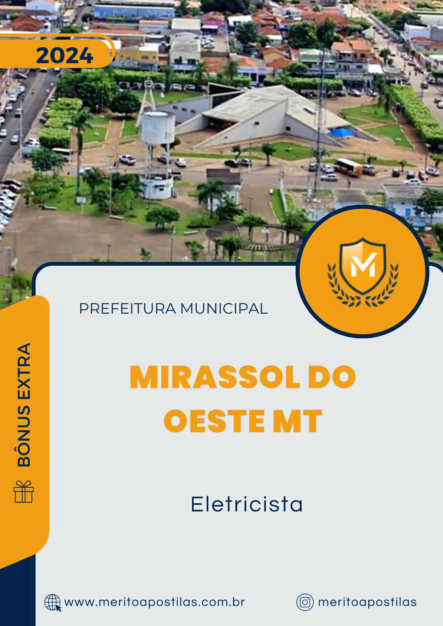 Apostila Eletricista Prefeitura de Mirassol do Oeste MT 2024