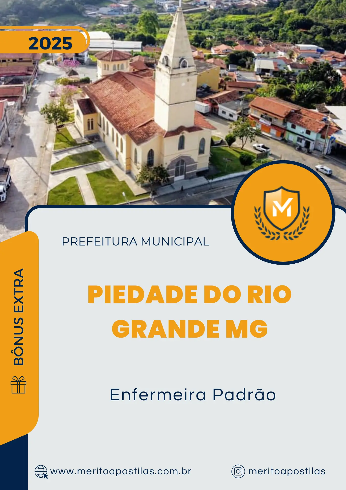 Apostila Enfermeira Padrão Prefeitura de Piedade do Rio Grande MG 2025