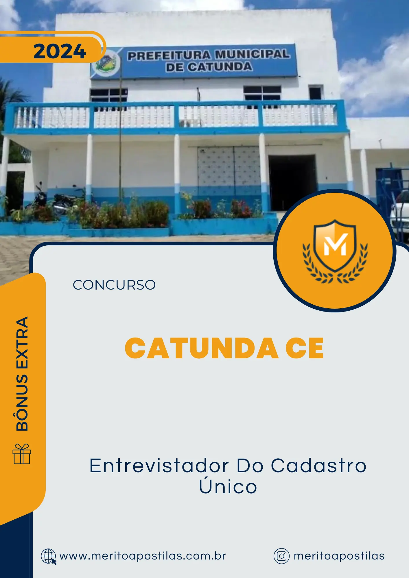 Apostila Entrevistador Do Cadastro Único Concurso Catunda CE 2024