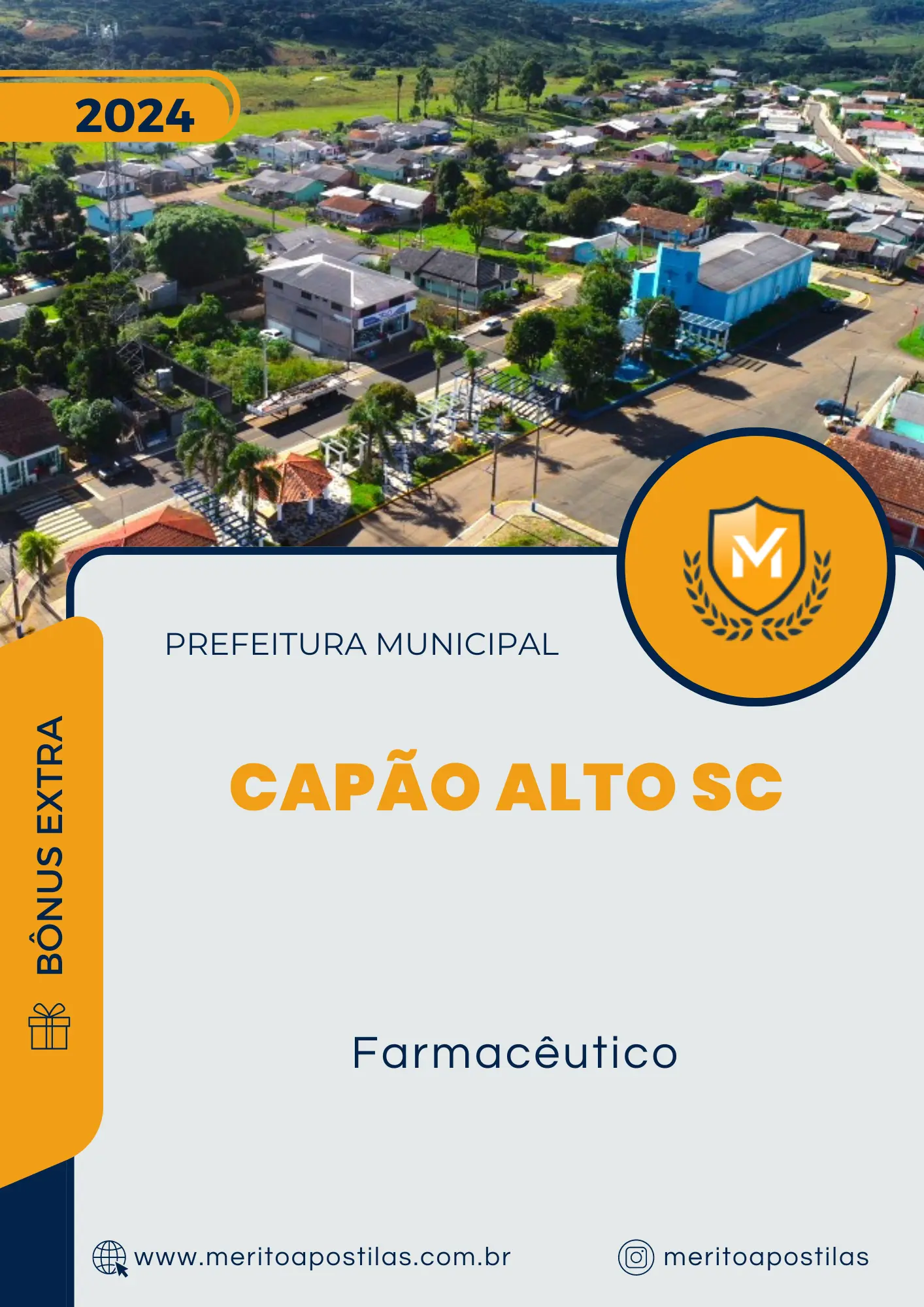 Apostila Farmacêutico Prefeitura de Capão Alto SC 2024