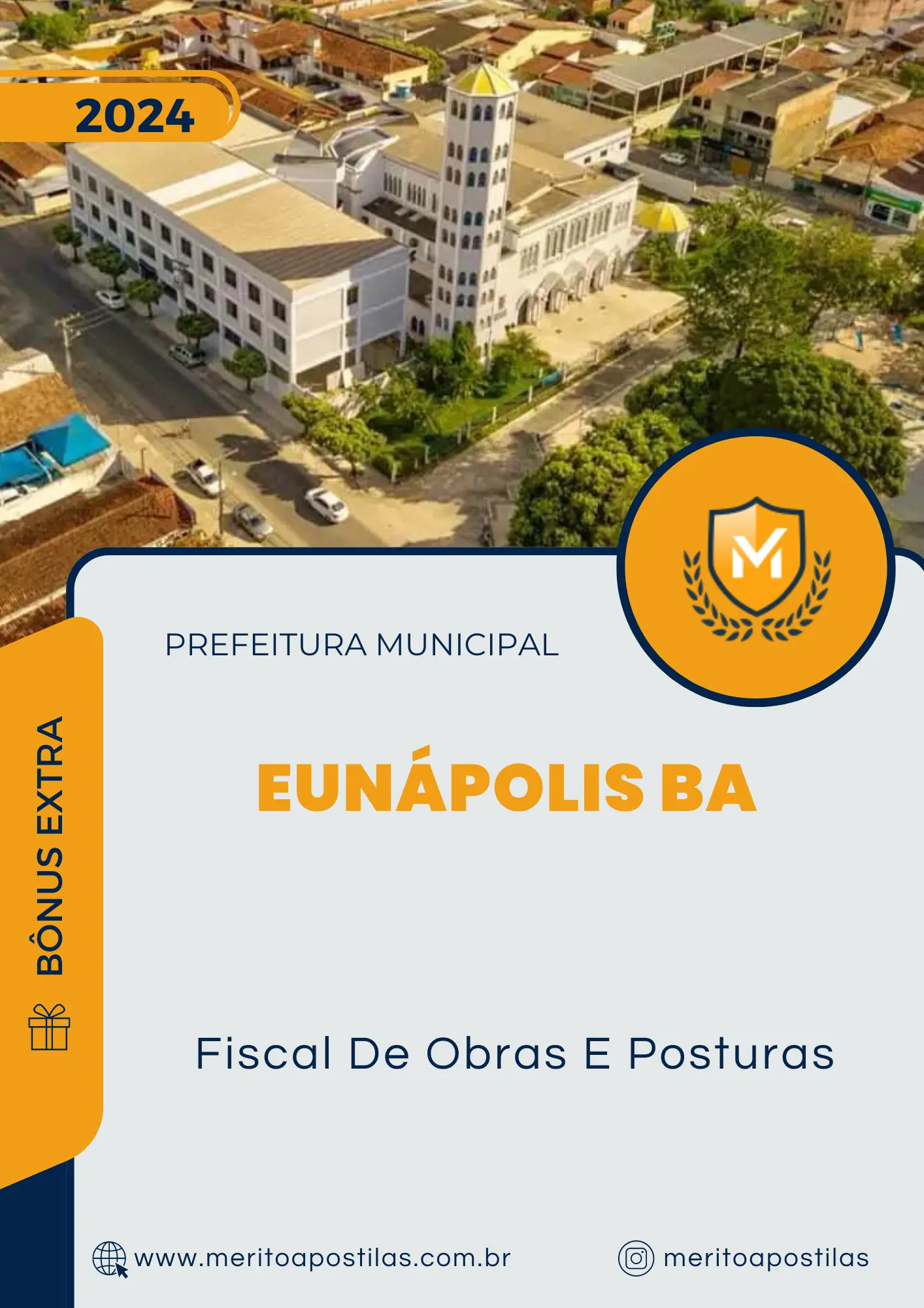 Apostila Fiscal De Obras E Posturas Prefeitura de Eunápolis BA 2024