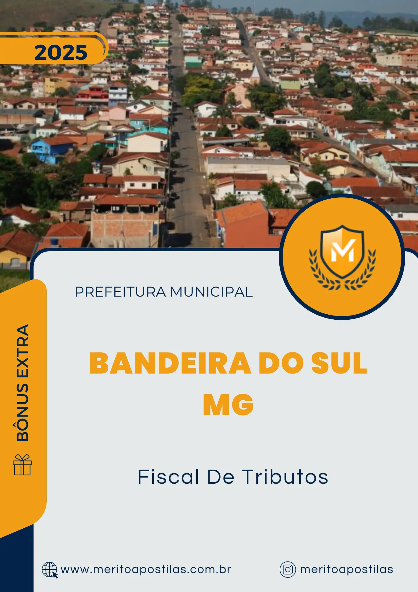 Apostila Fiscal De Tributos Prefeitura de Bandeira do Sul MG 2025