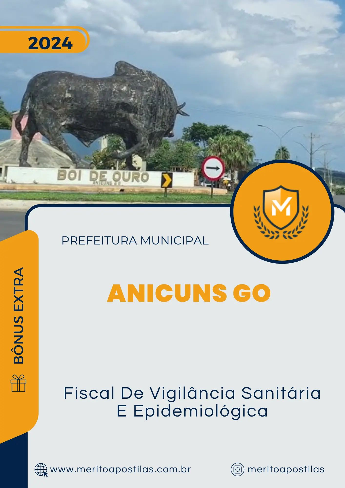 Apostila Fiscal De Vigilância Sanitária E Epidemiológica Prefeitura de Anicuns GO 2024