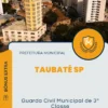 Apostila Guarda Civil Municipal de 3ª Classe Prefeitura de Taubaté SP 2024