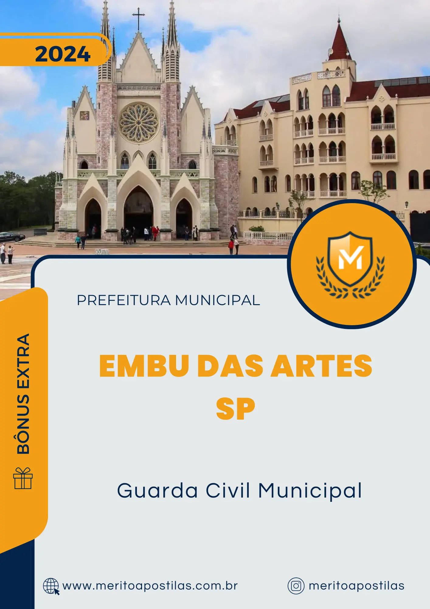 Apostila Guarda Civil Municipal Prefeitura de Embu das Artes SP 2024