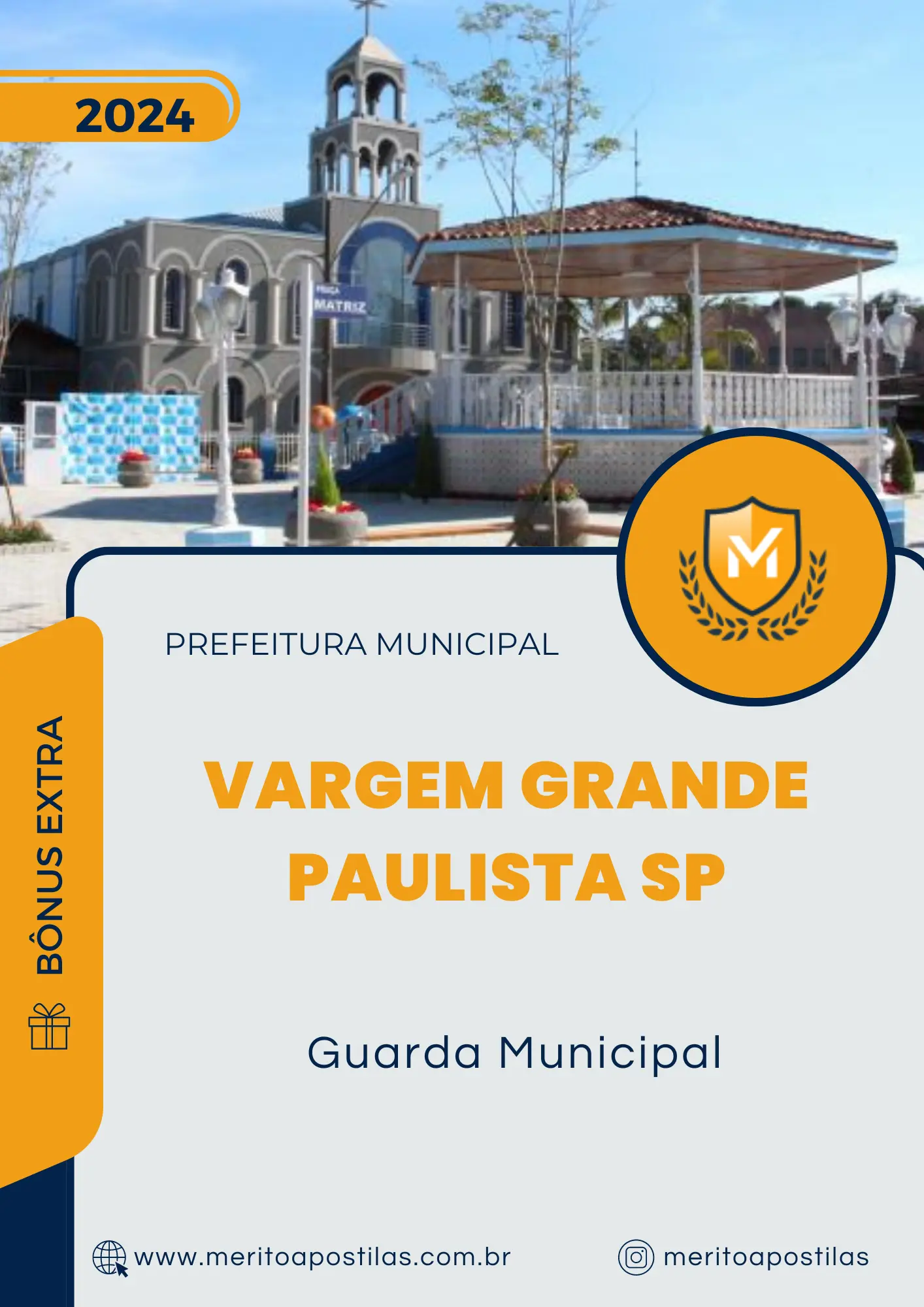 Apostila Guarda Municipal Prefeitura de Vargem Grande Paulista SP 2024