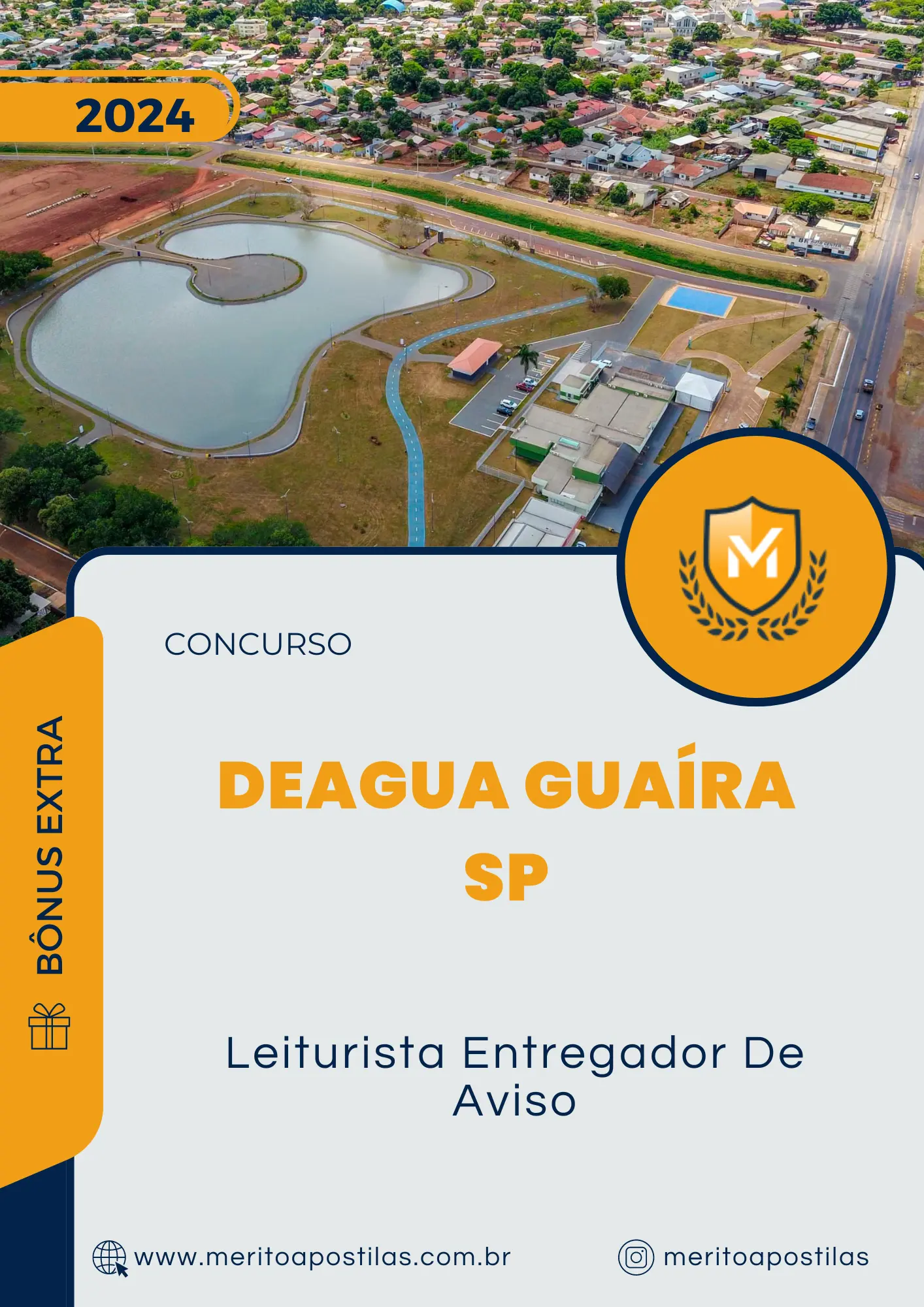 Apostila Leiturista Entregador De Aviso Concurso DEAGUA Guaíra SP 2024