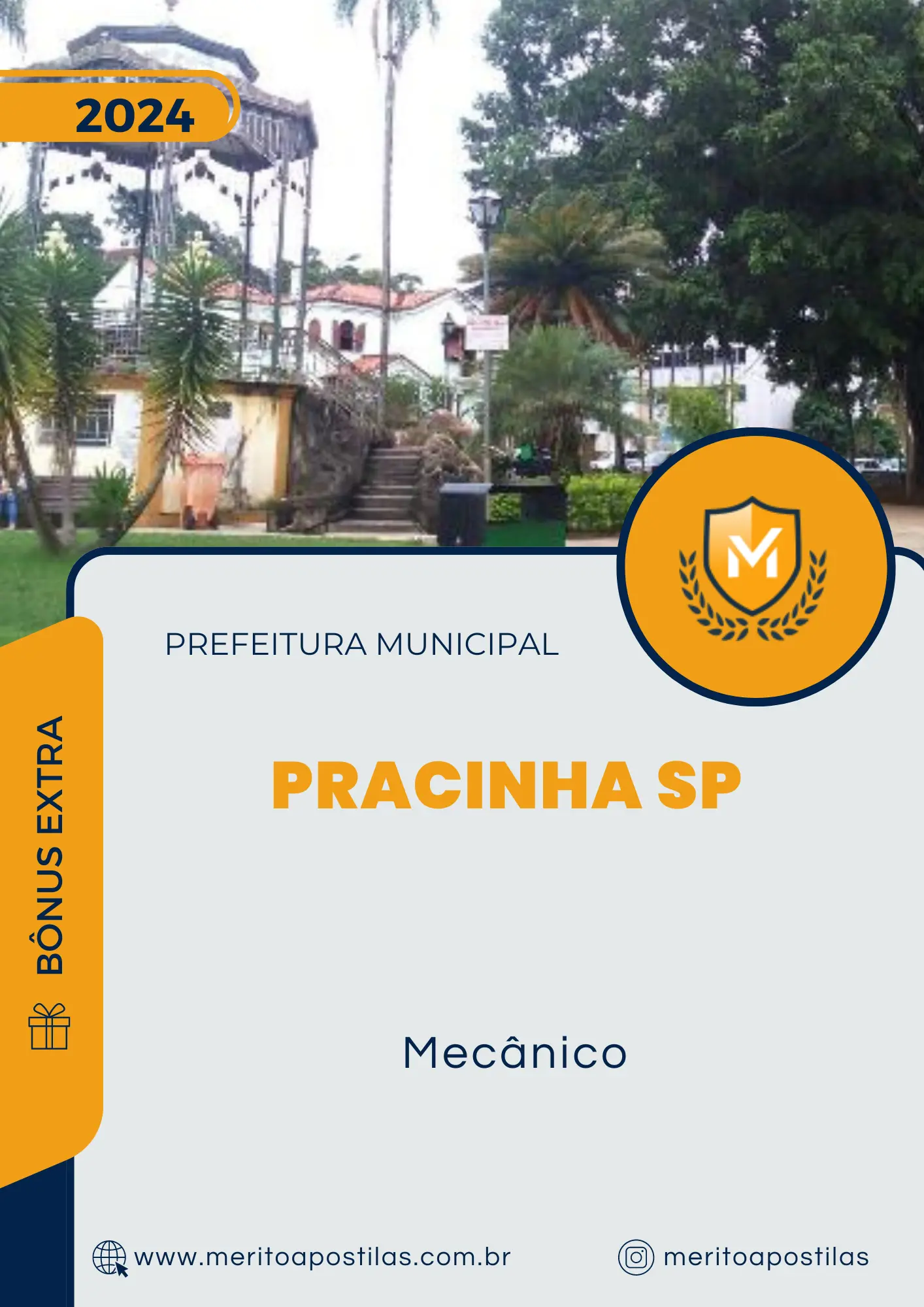 Apostila Mecânico Prefeitura de Pracinha SP 2024
