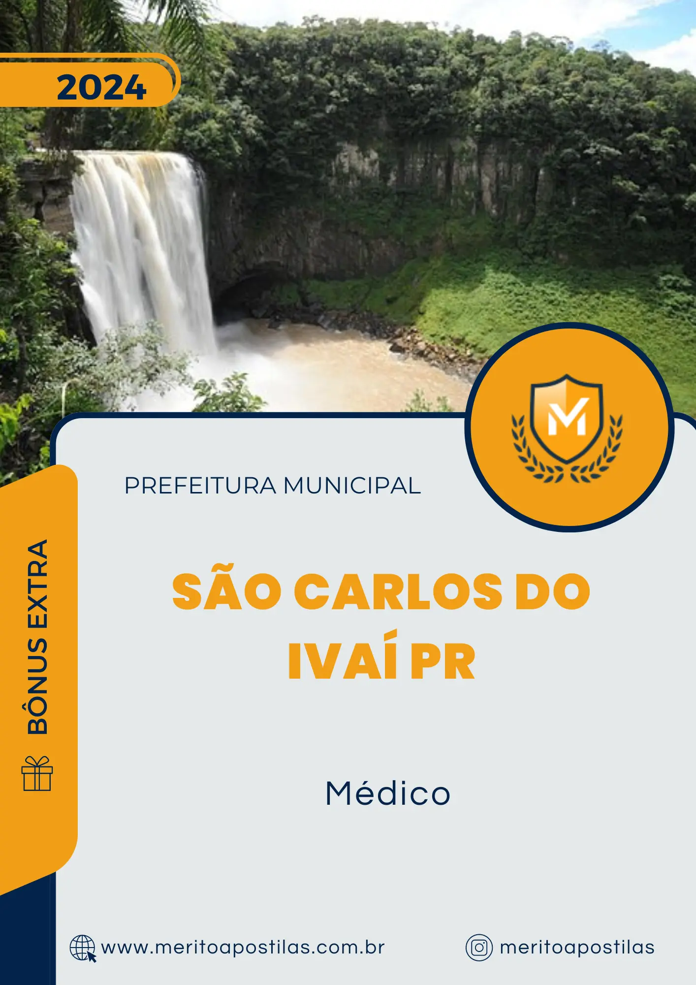 Apostila Médico Prefeitura de São Carlos do Ivaí PR 2024