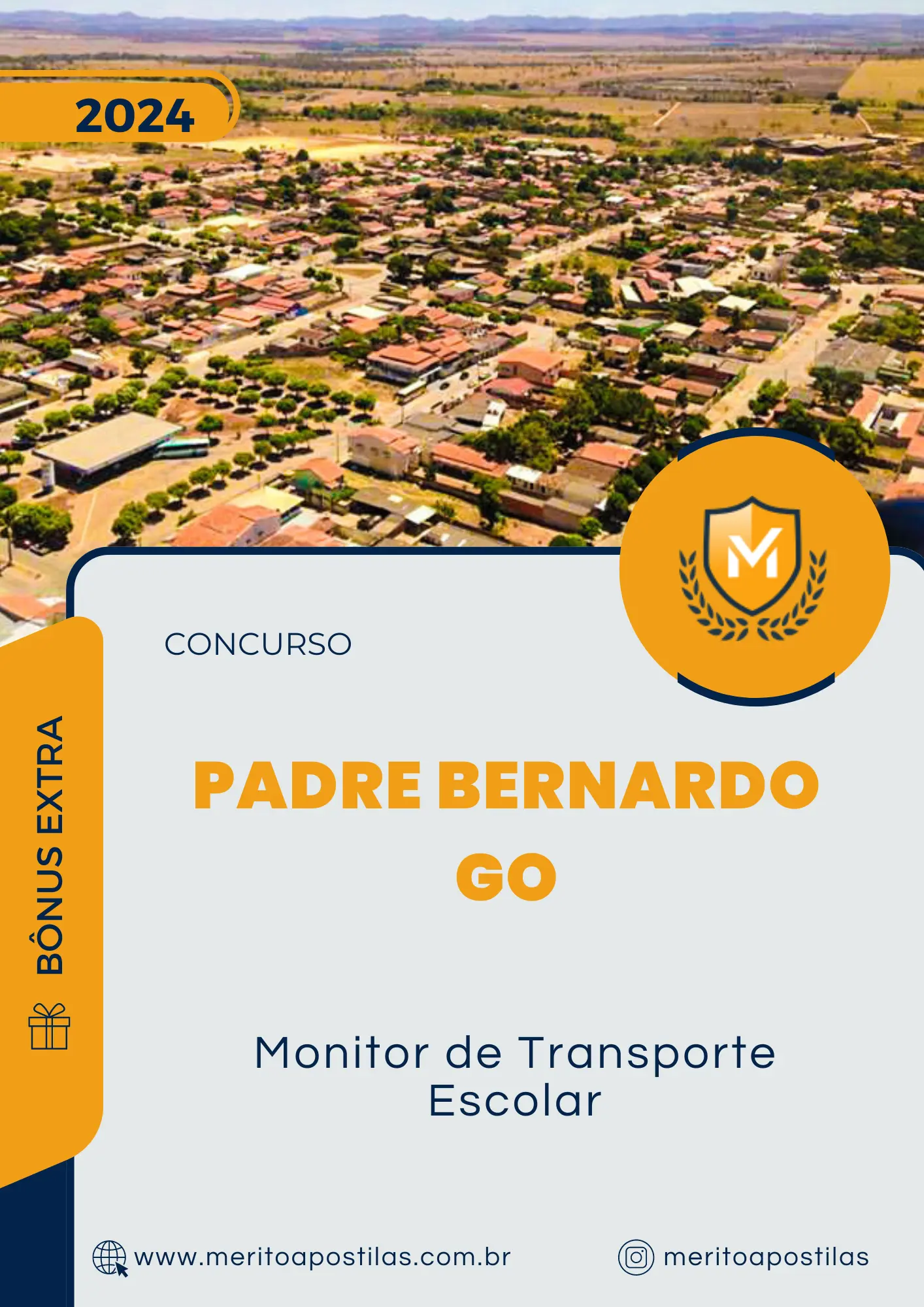 Apostila Monitor de Transporte Escolar Concurso Padre Bernardo GO 2024