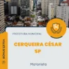 Apostila Motorista Prefeitura de Cerqueira César SP 2024