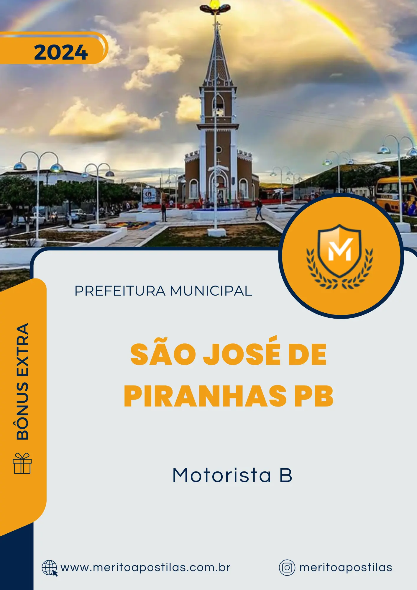 Apostila Motorista B Prefeitura de São José de Piranhas PB 2024