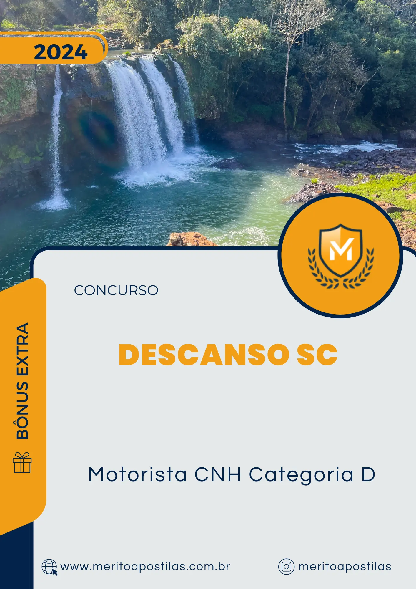 Apostila Motorista CNH Categoria D Concurso de Descanso SC 2024