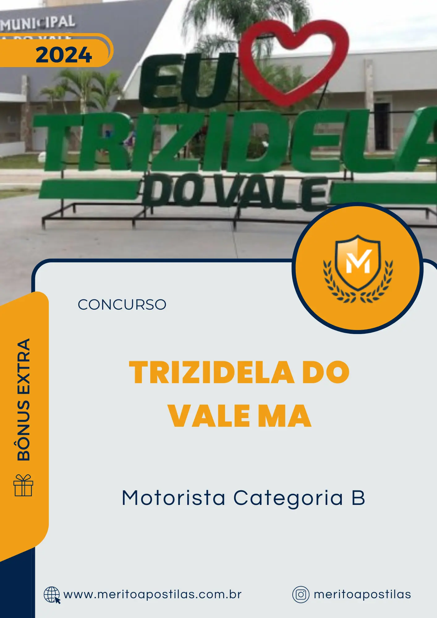 Apostila Motorista Categoria B Concurso de Trizidela do Vale MA 2024