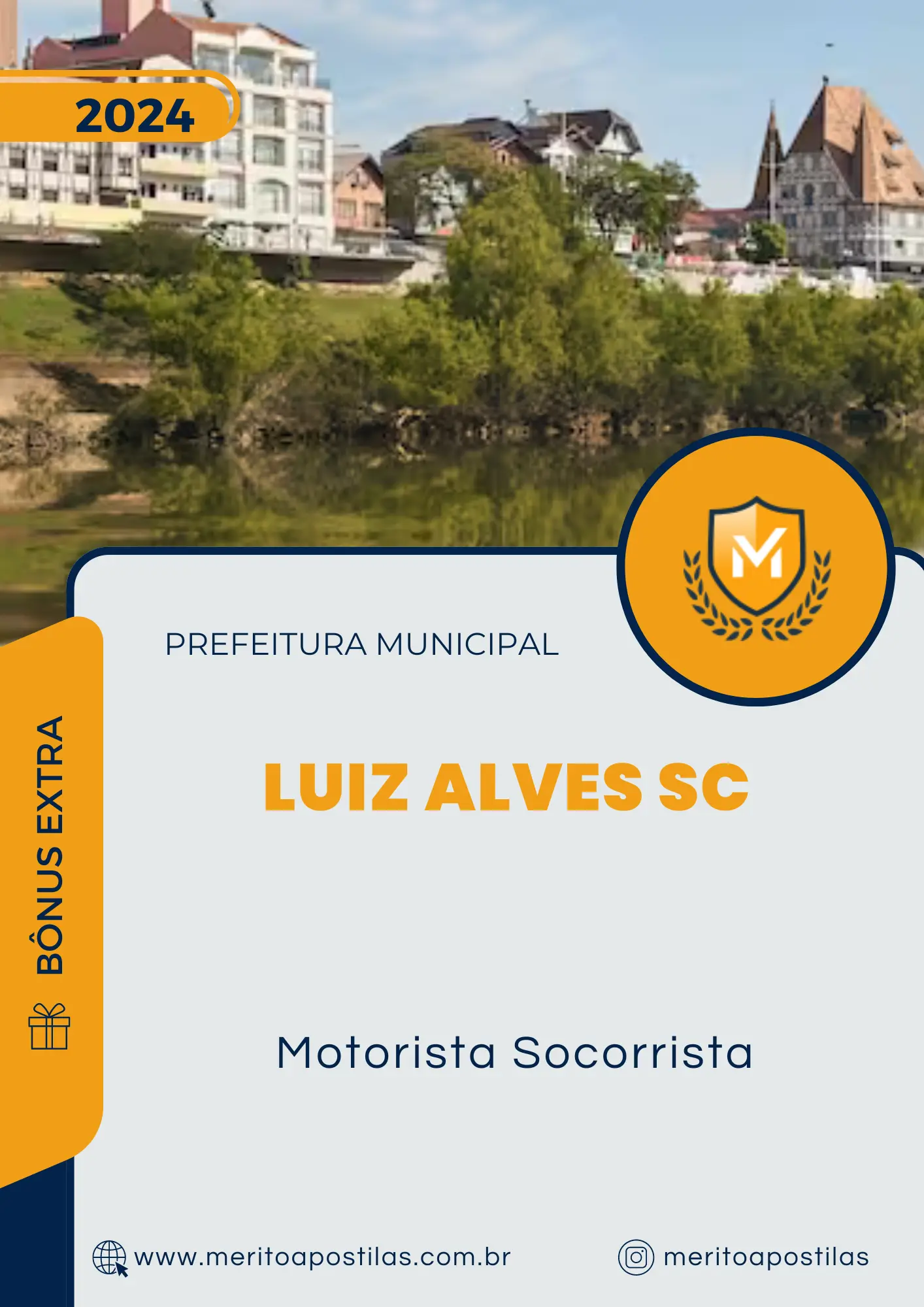 Apostila Motorista Socorrista Prefeitura de Luiz Alves SC 2024