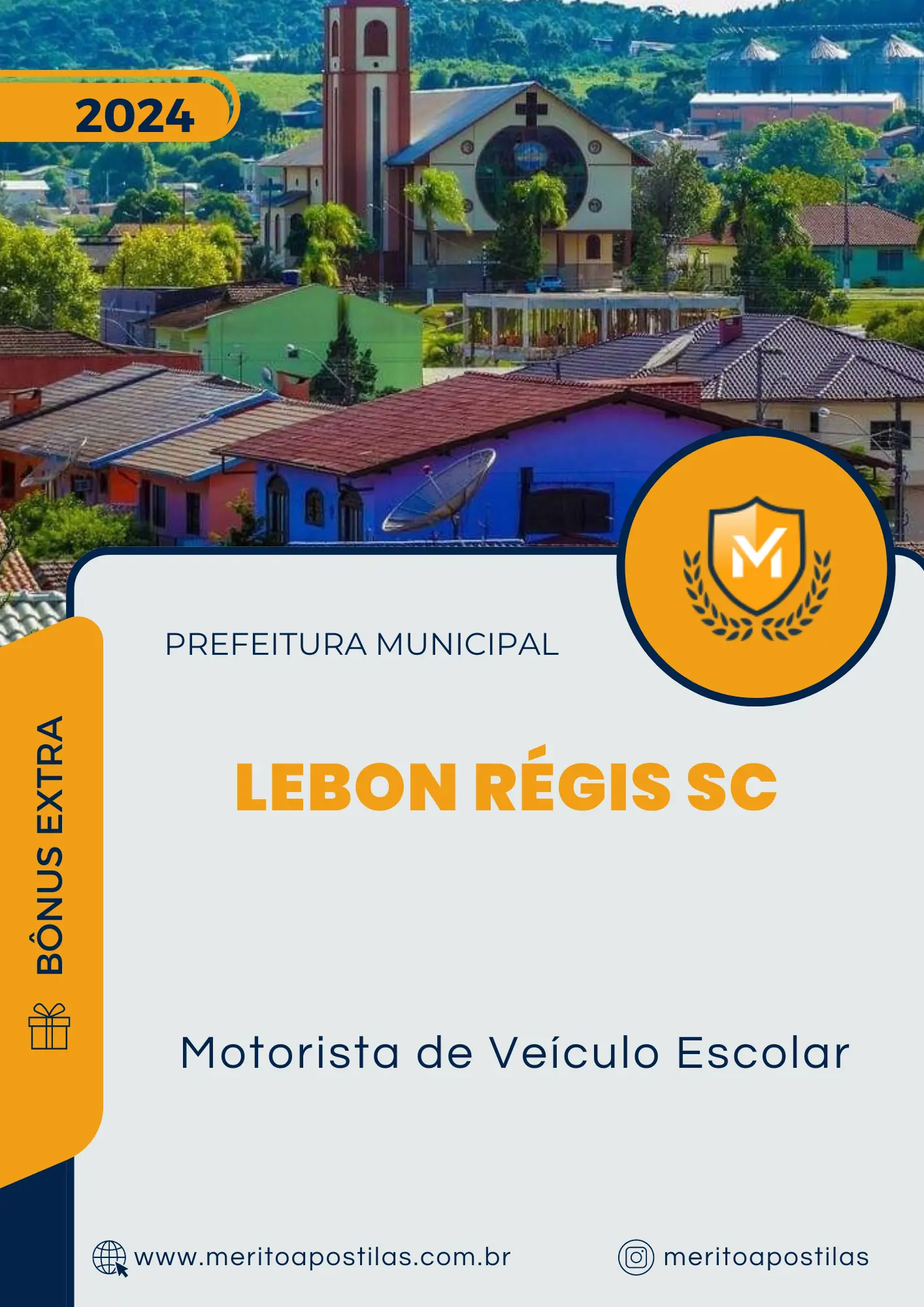 Apostila Motorista de Veículo Escolar Prefeitura de Lebon Régis SC 2024