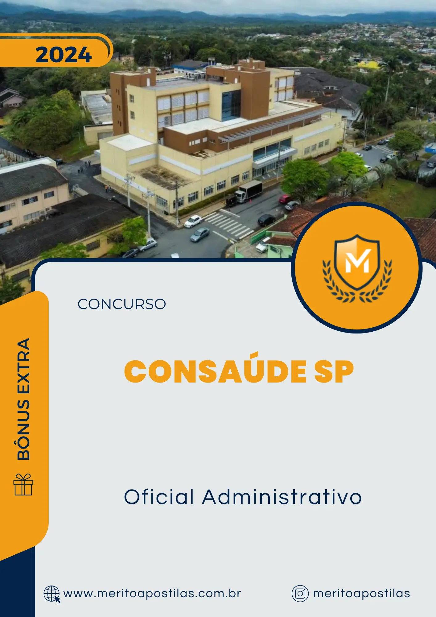 Apostila Oficial Administrativo Concurso Consaúde SP 2024