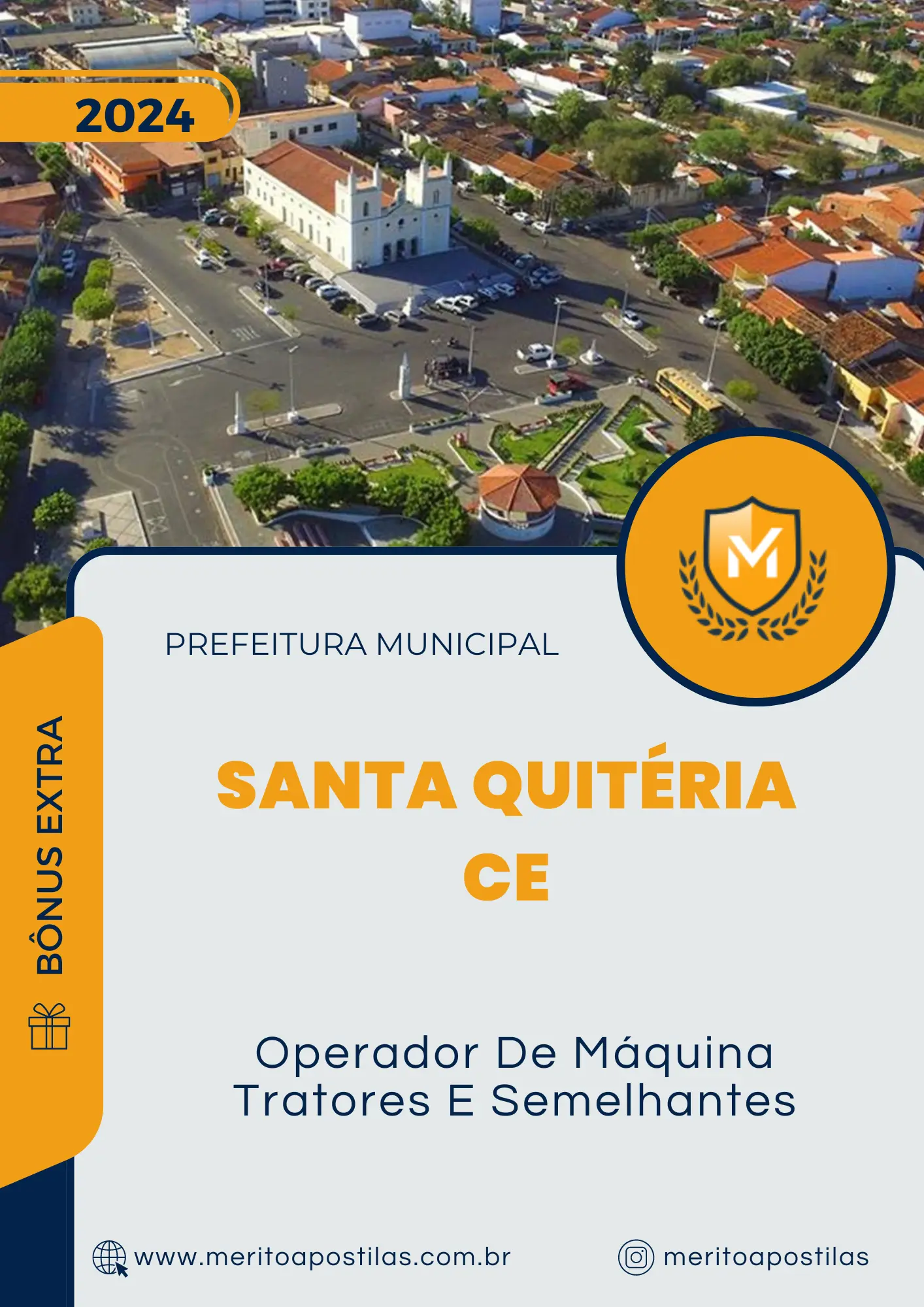 Apostila Operador De Máquina Tratores E Semelhantes Prefeitura de Santa Quitéria CE 2024