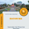 Apostila Operador De Máquinas Pesadas Prefeitura de Bacuri MA 2024