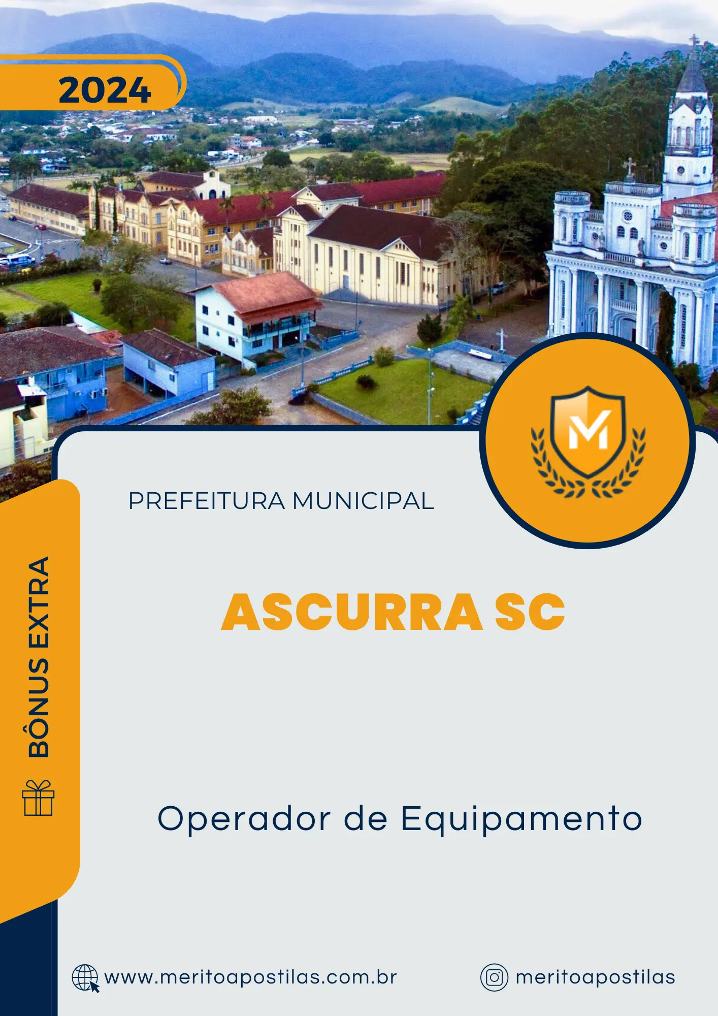 Apostila Operador de Equipamento Prefeitura de Ascurra SC 2024