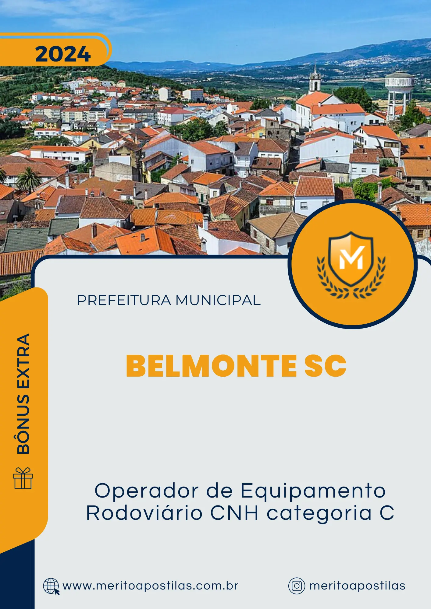 Apostila Operador de Equipamento Rodoviário CNH Categoria C Prefeitura de Belmonte SC 2024