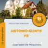 Apostila Operador de Máquinas Prefeitura de Antonio Olinto PR 2024