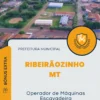 Apostila Operador de Máquinas Escavadeira Prefeitura de Ribeirãozinho MT 2024
