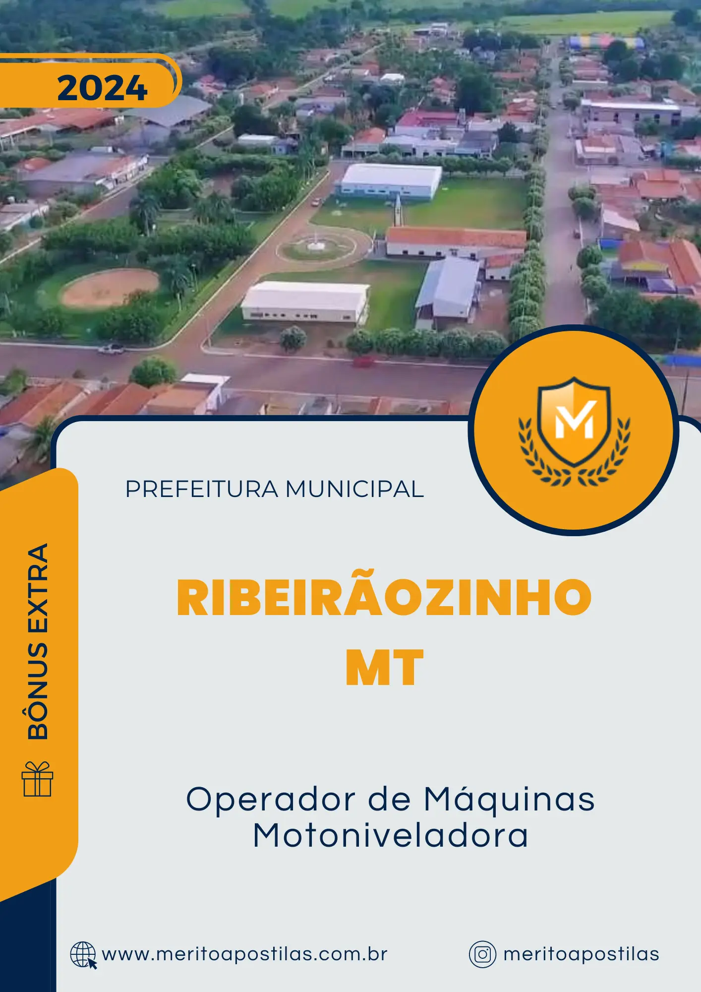 Apostila Operador de Máquinas Motoniveladora Prefeitura de Ribeirãozinho MT 2024