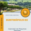Apostila Operador de Maquinas Pesadas Prefeitura de Buritinópolis GO 2024