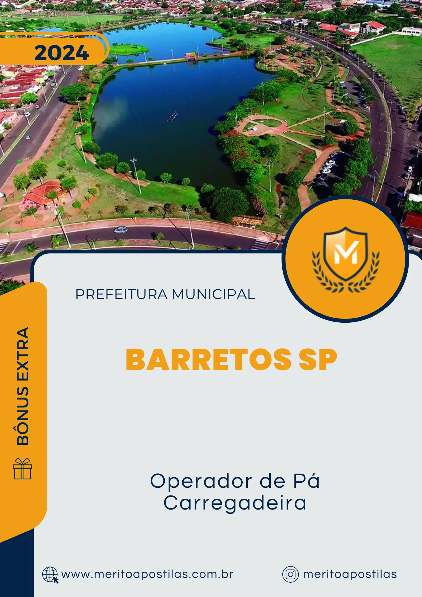 Apostila Operador de Pá Carregadeira Prefeitura de Barretos SP 2024