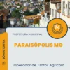 Apostila Operador de Trator Agrícola Prefeitura de Paraisópolis MG 2024
