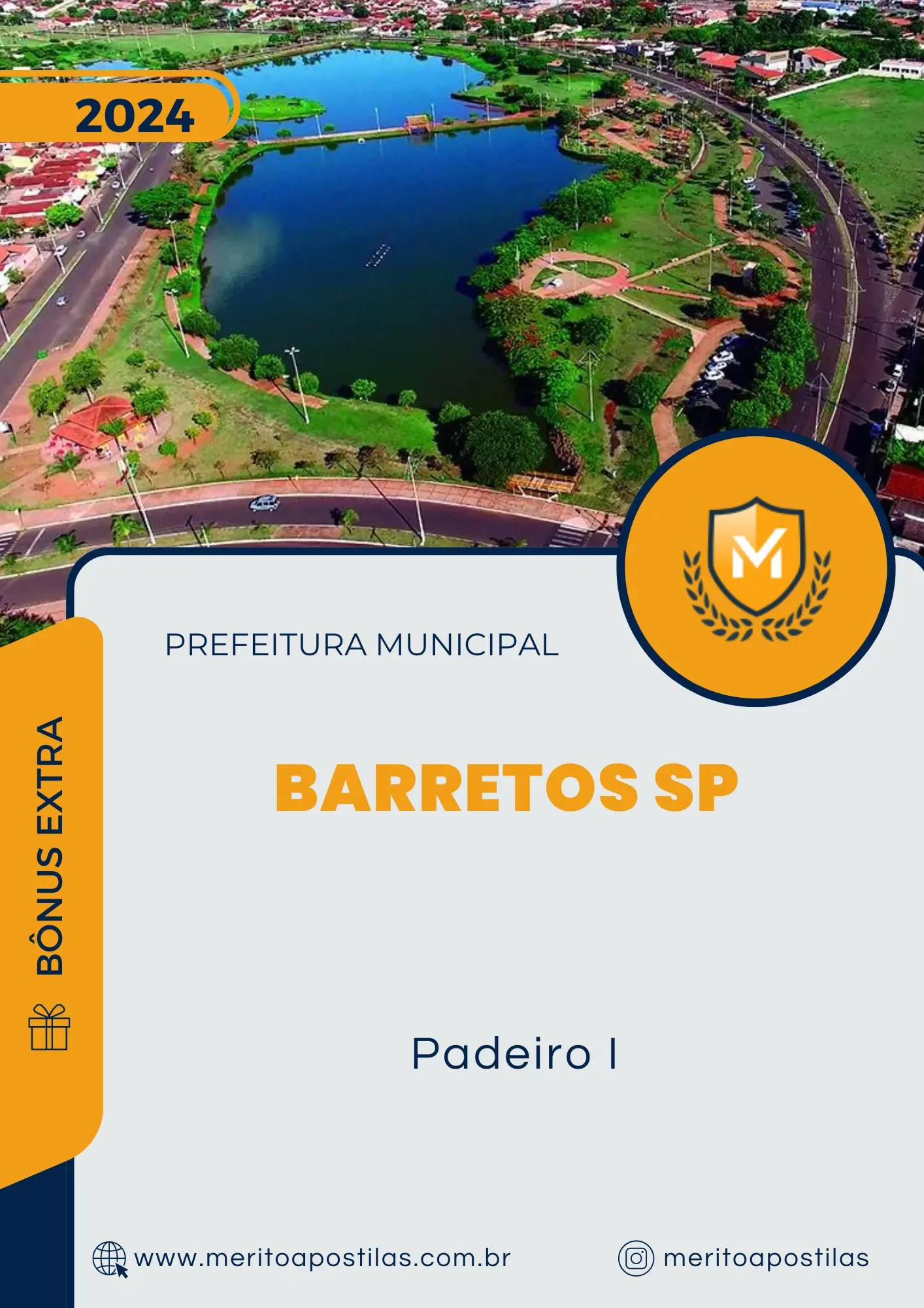 Apostila Padeiro I Prefeitura de Barretos SP 2024