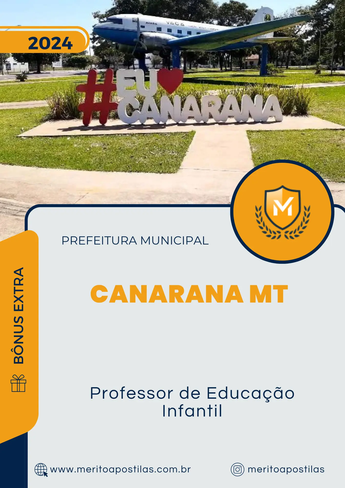 Apostila Professor de Educação Infantil Prefeitura de Canarana MT 2024