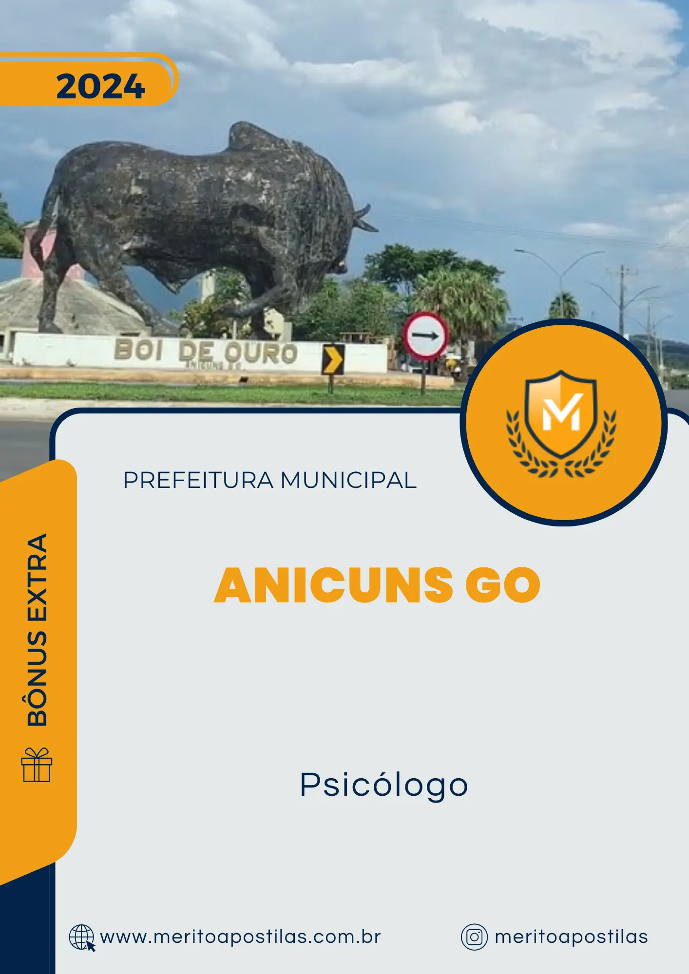 Apostila Psicólogo Prefeitura de Anicuns GO 2024